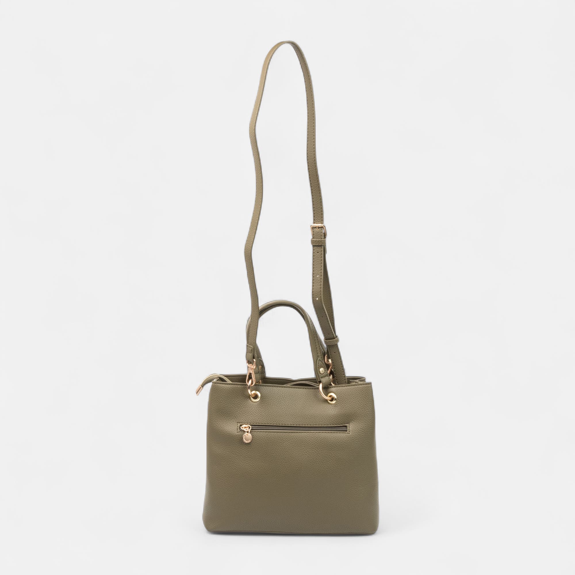 Sac à main kaki