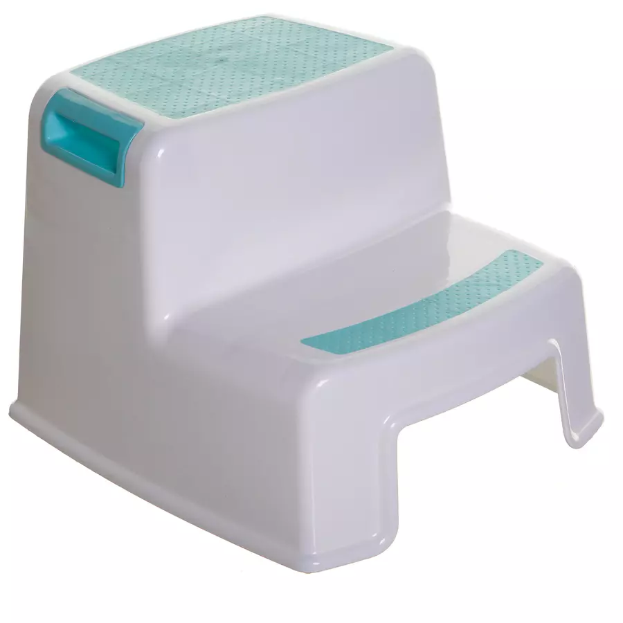 Dreambaby® Tritthocker mit Stufen in weißaqua