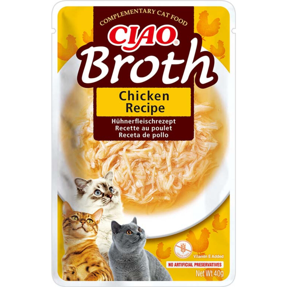 Ciao Broth Kattensnack Chicken40 gr