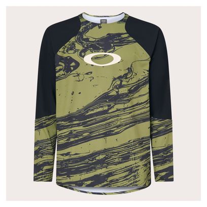Maillot Manches Longues Oakley Seeker Airline Vert