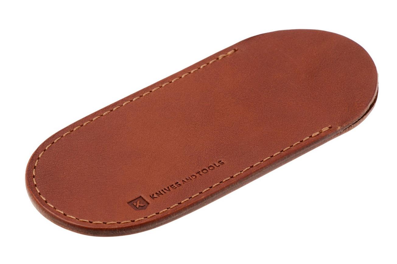 Knivesandtools Leather Sheath, Cognac, Large, schede