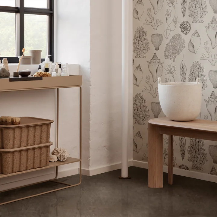 Ferm Living - Plant Box mit 2 Ebenen, cashmere