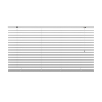 GAMMA aluminum jaloezie 25 mm wit (kleurnr. 201) 140x180 cm (bxh)