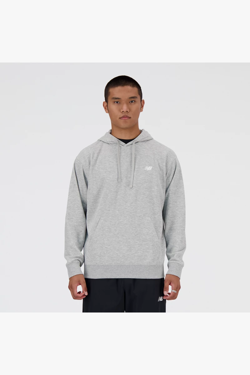 New Balance Sport Essentials Small Logo French Terry Herren Hoodie