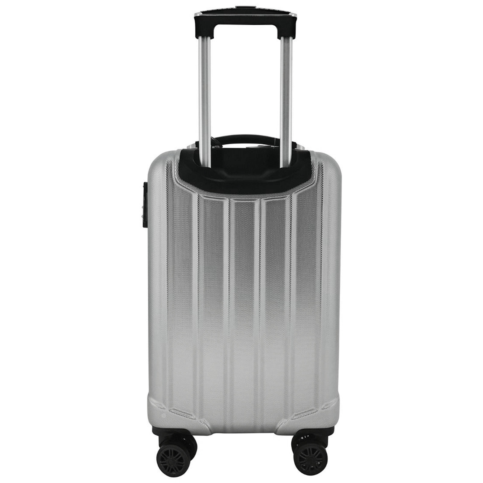 Koffer Amelie S ABS silber 4DR