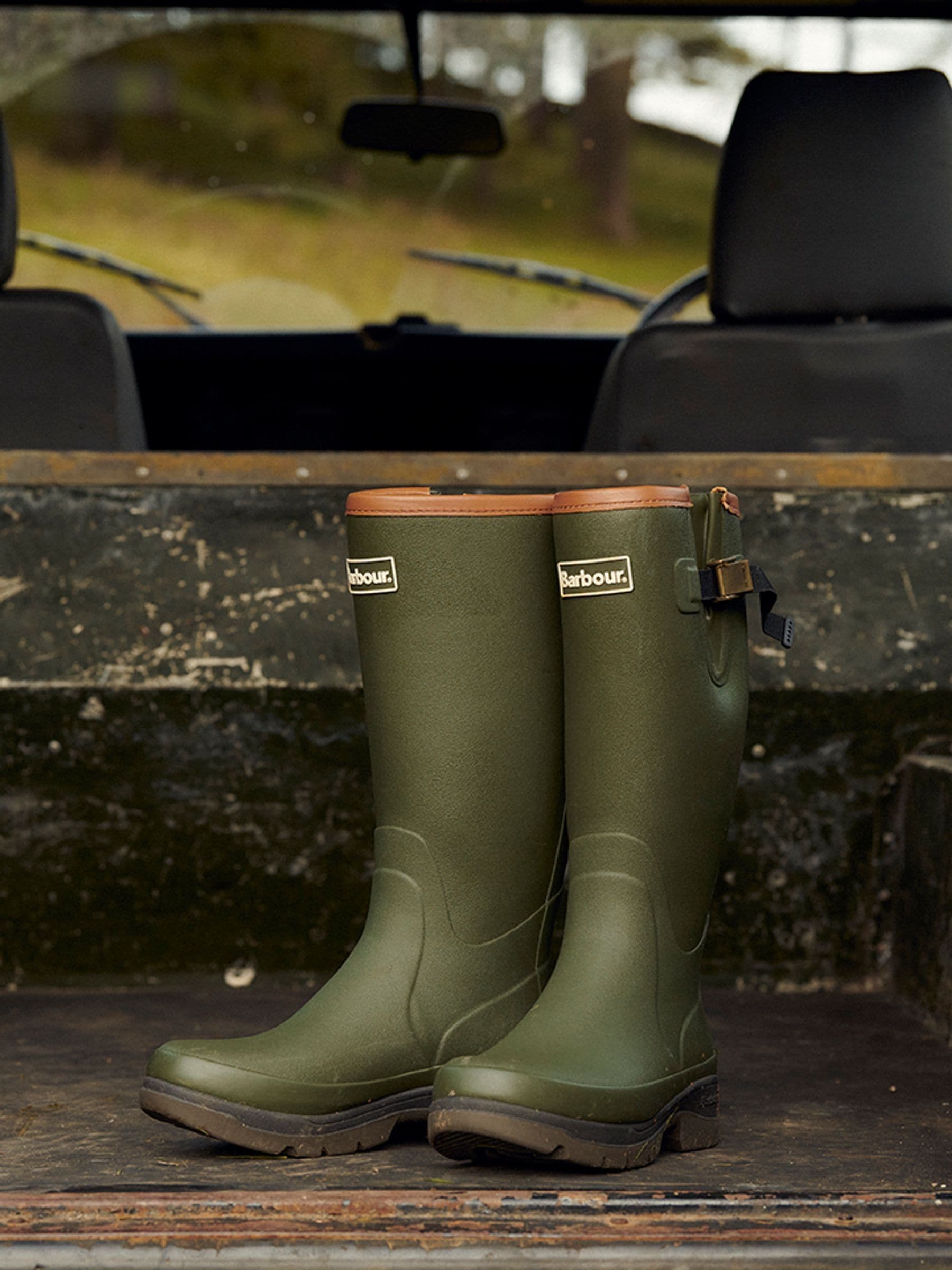 Olijfgroen - Barbour® Tempest Tall Laarzen