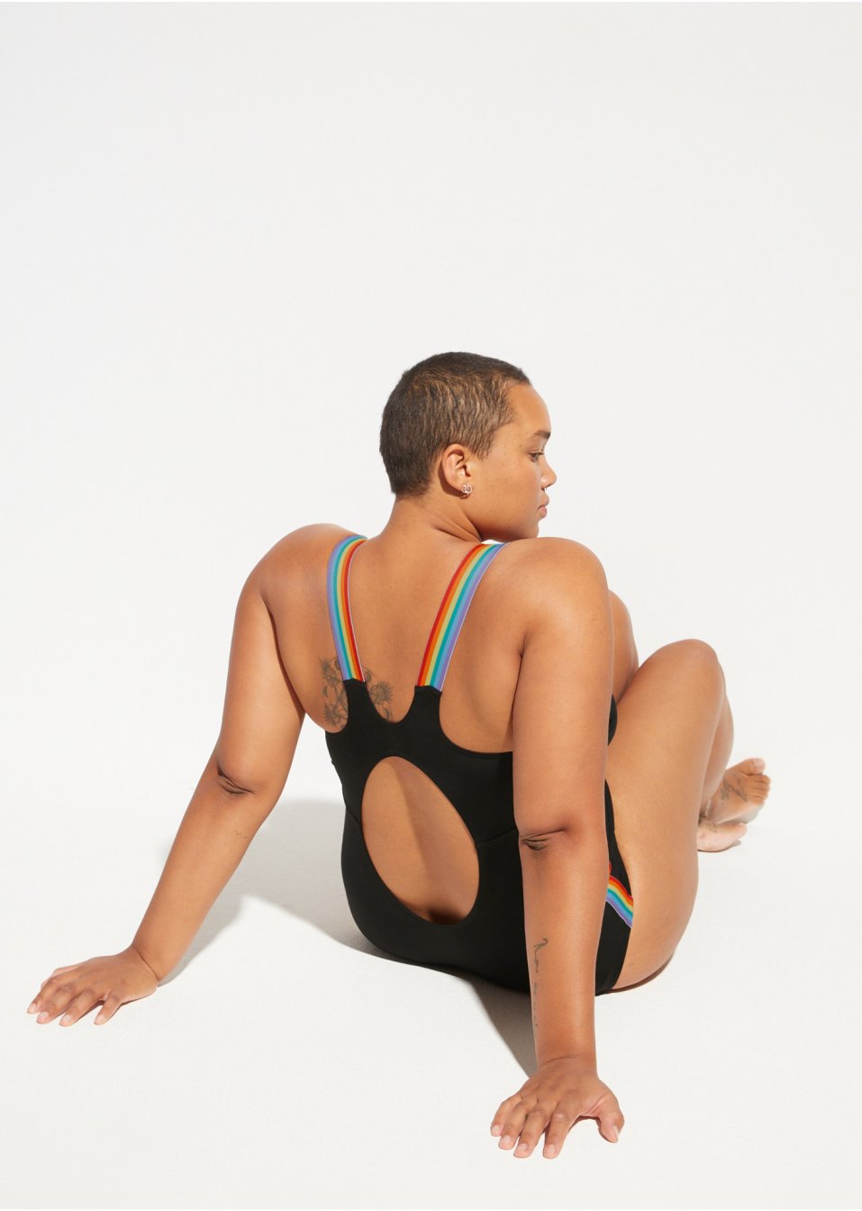 Maillot 1 pièce avec polyamide recyclé