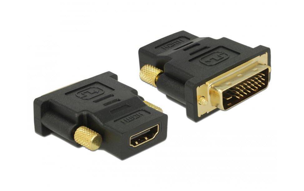 Adapter DVI-D - HDMIUmwandlung von DVI-D in einen HDMI Port