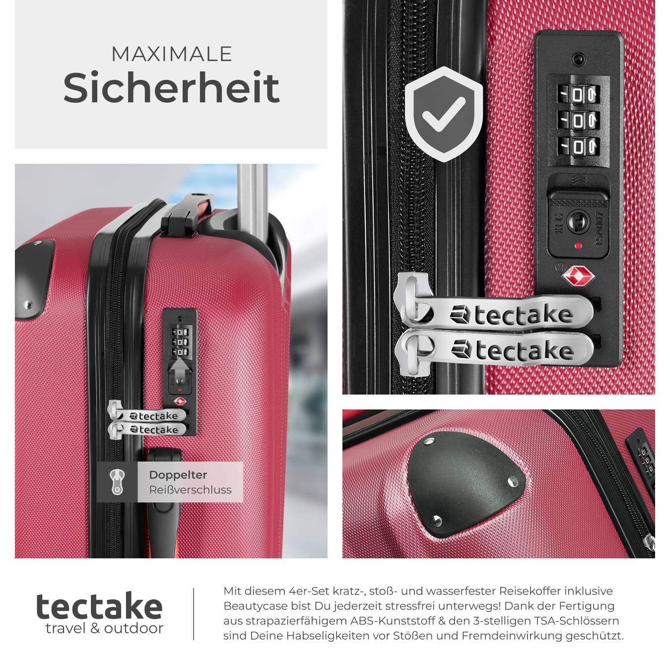 Hartschalenkoffer-Set Pucci