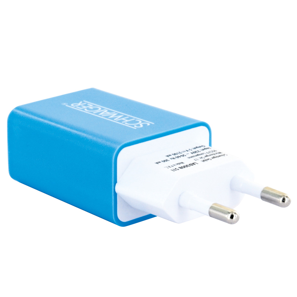 Schwaiger LAD300B 511 USB voedingsadapter - Light Blue
