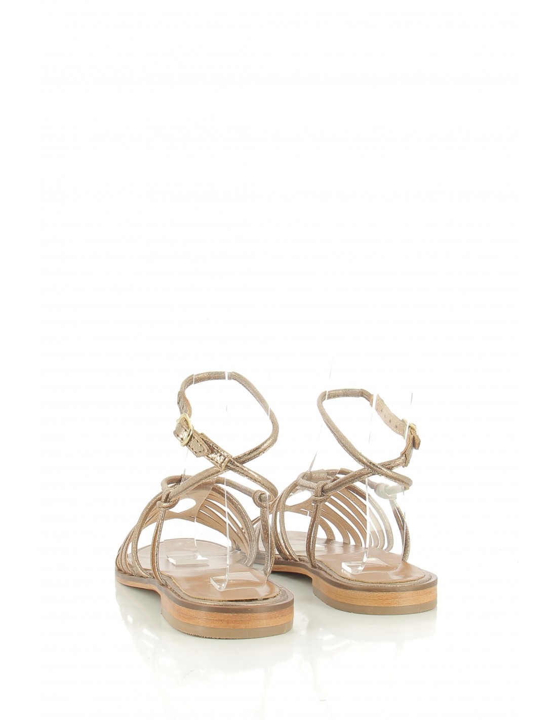 atelier tropezien Sandales Femme il 2016 Bronze