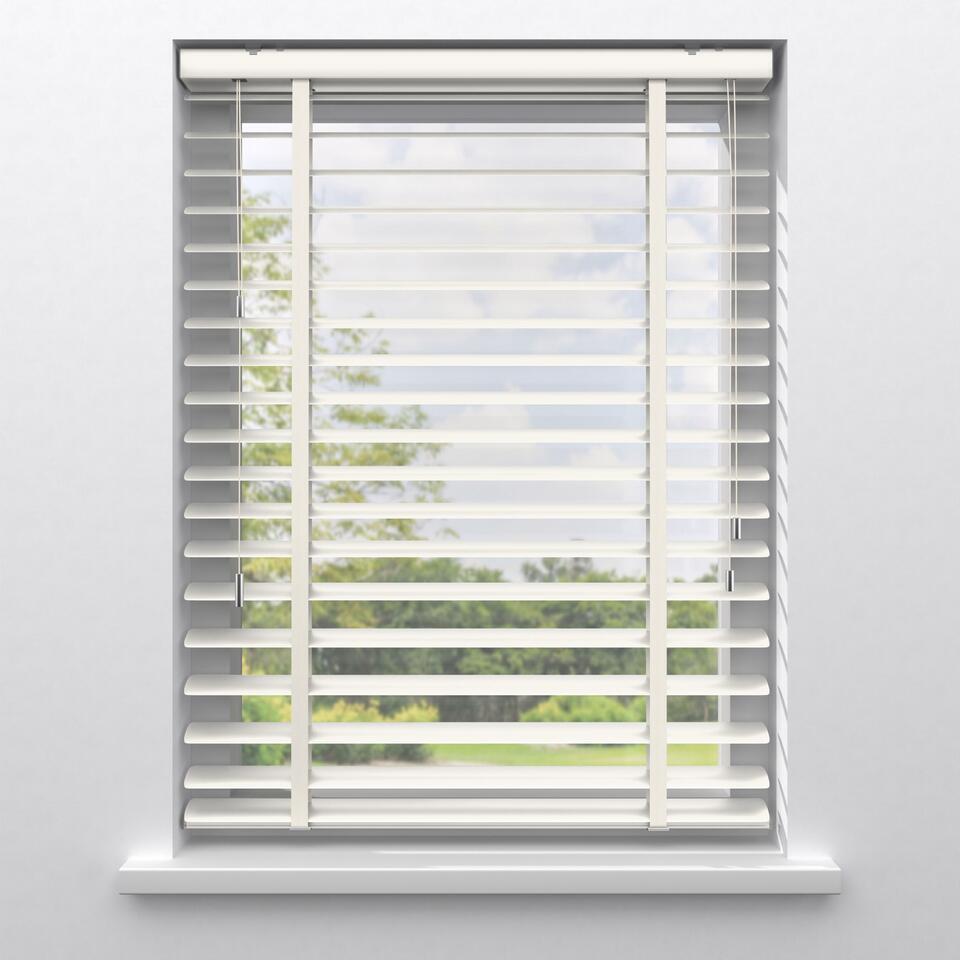 Fenstr Aluminium Jaloezie Carlin Offwhite 50mm