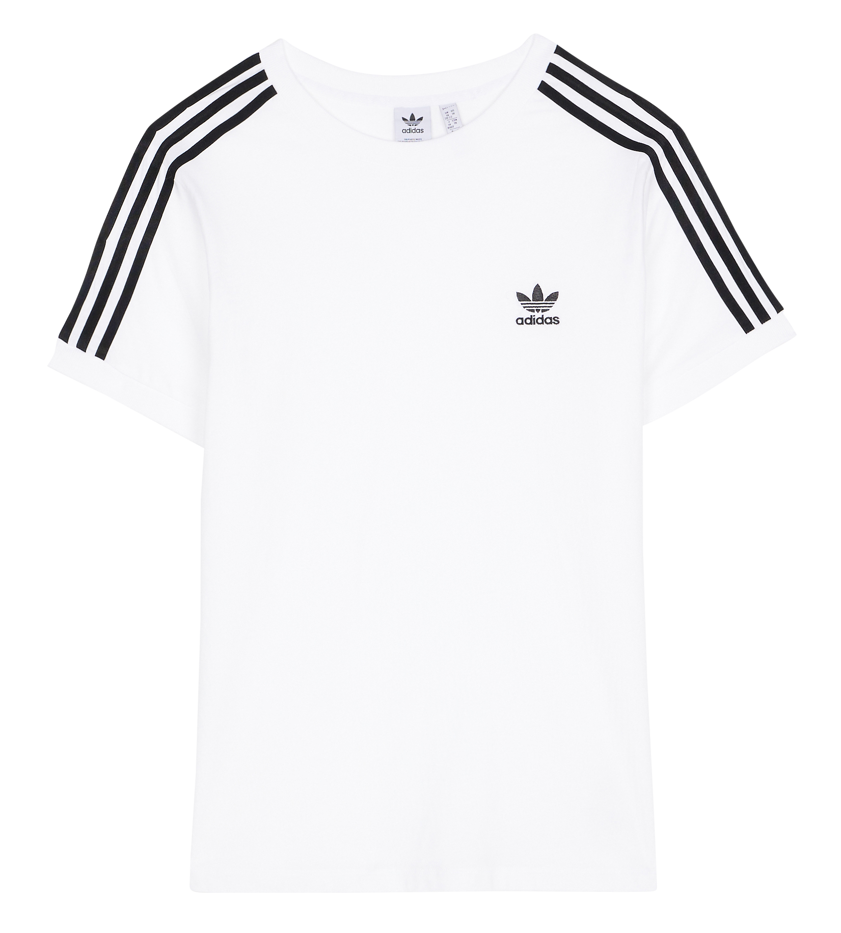 Tee-shirt manches courtes en coton| Blanc
