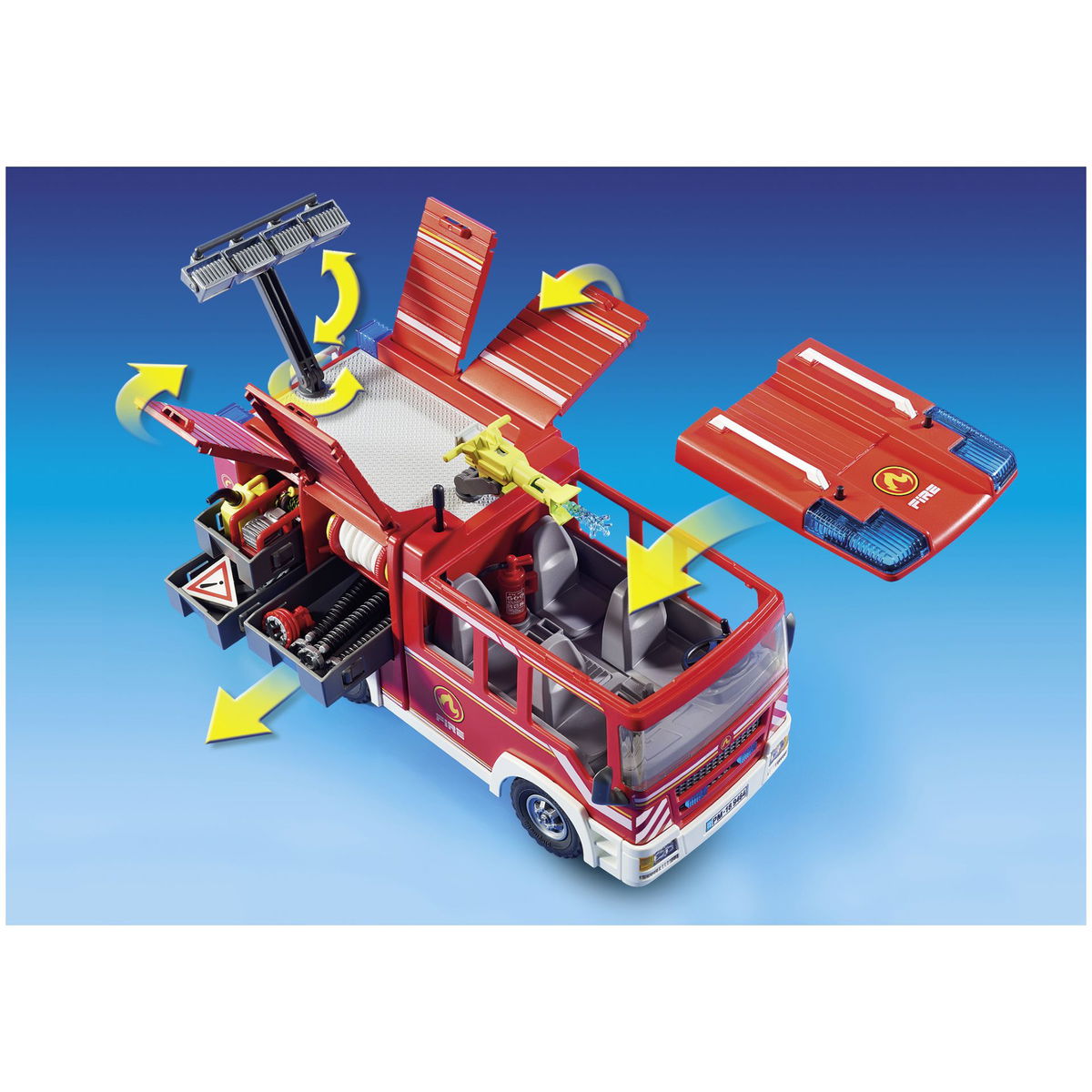 PLAYMOBILPLAYMOBIL   City Action 9464 Feuerwehr Rüstfahrzeug