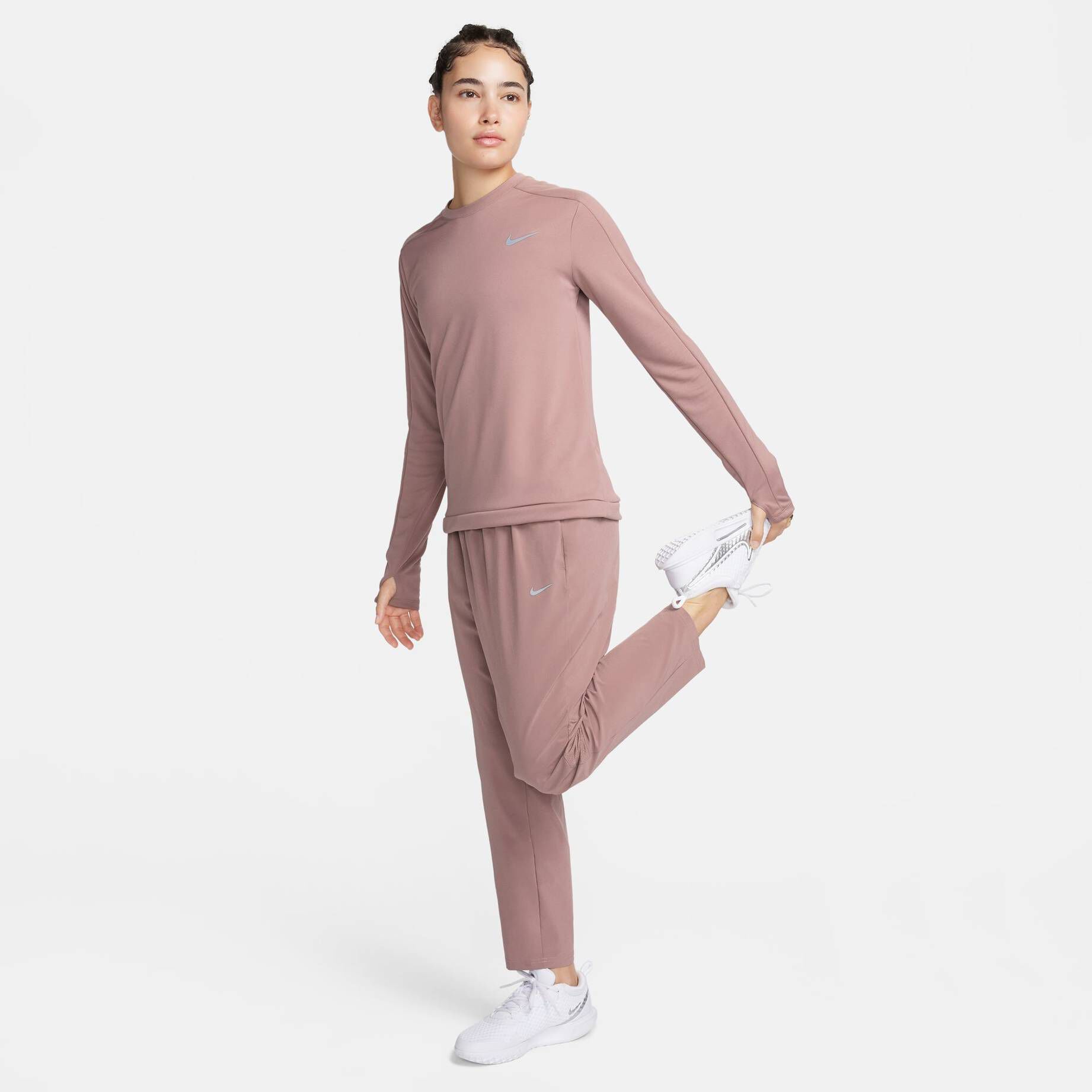 Nike| Damen Laufshirt DRI-FIT PACER CREW
