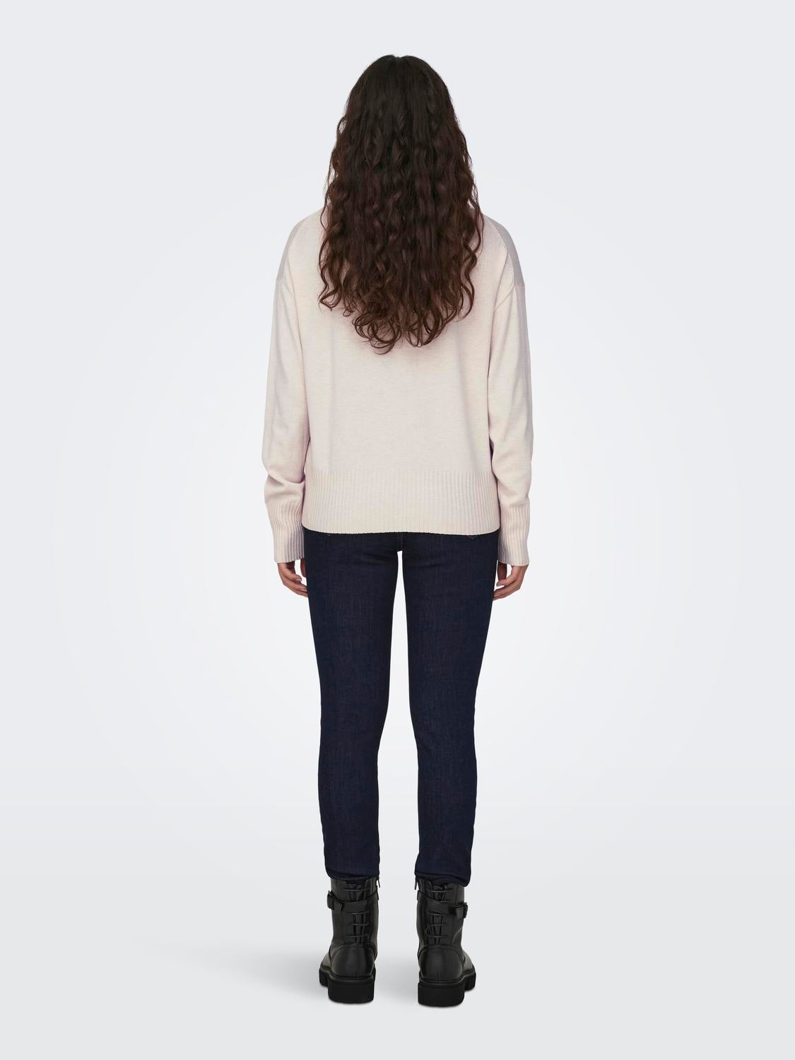 JDYPRIME Strickpullover Whitecap Gray