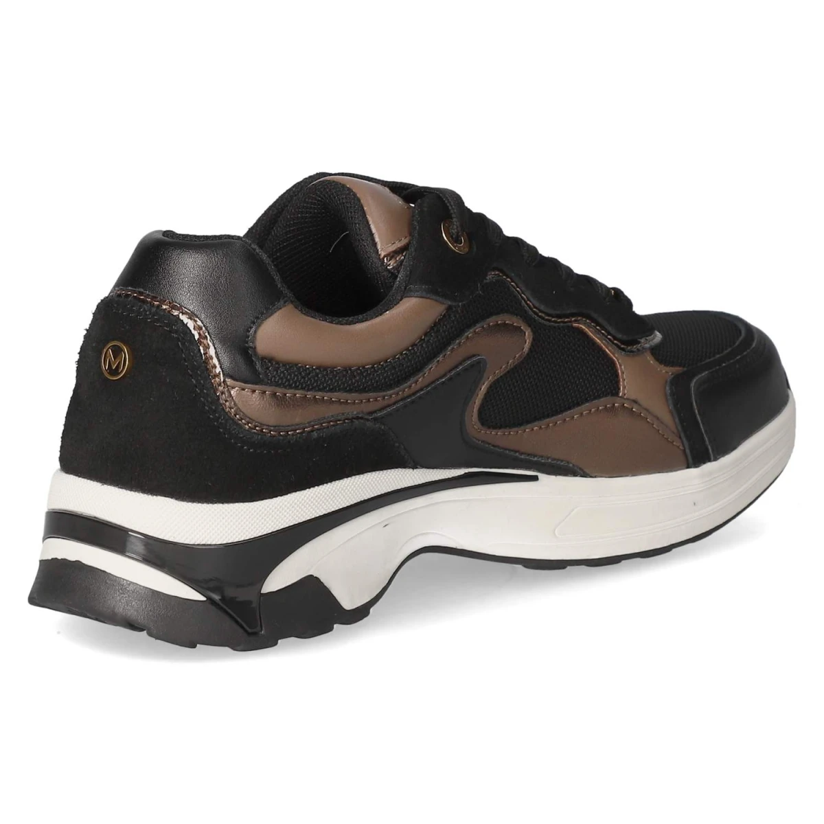 MexxLow Sneaker PORTIA LOVE - Black/Brown