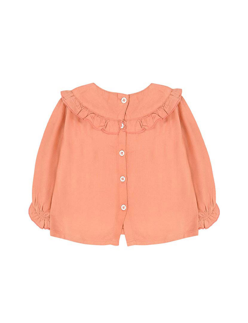 Girl's Orange Blouse