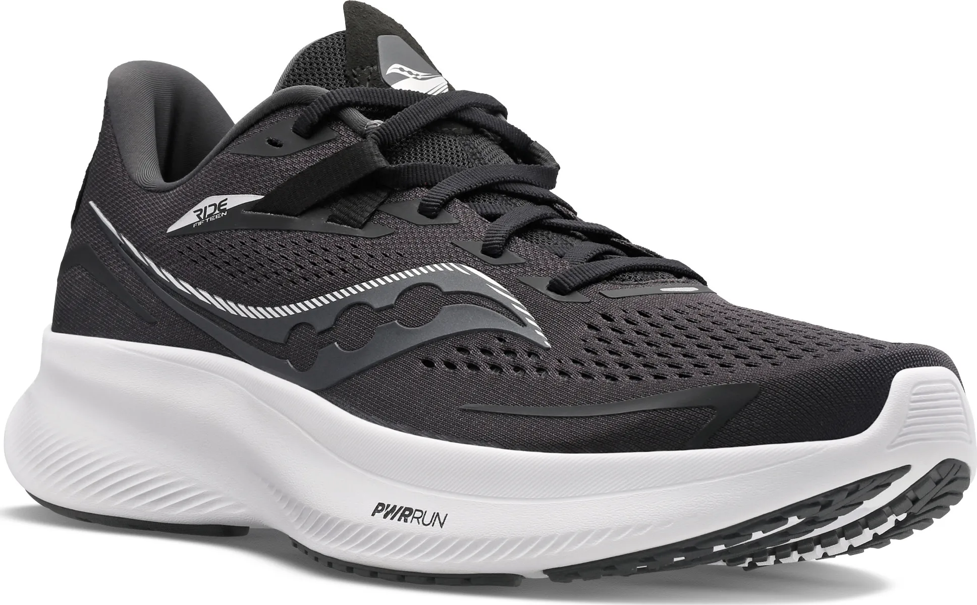 Saucony Men's Ride 15 Black/White