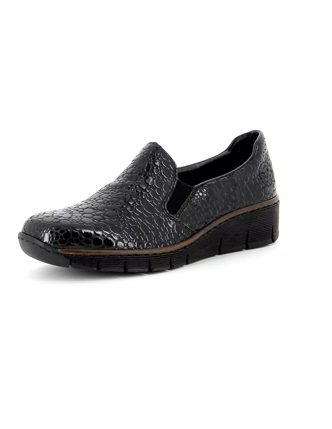 RIEKER 53766-45 - Mocassins & bateaux Grisfoncé
