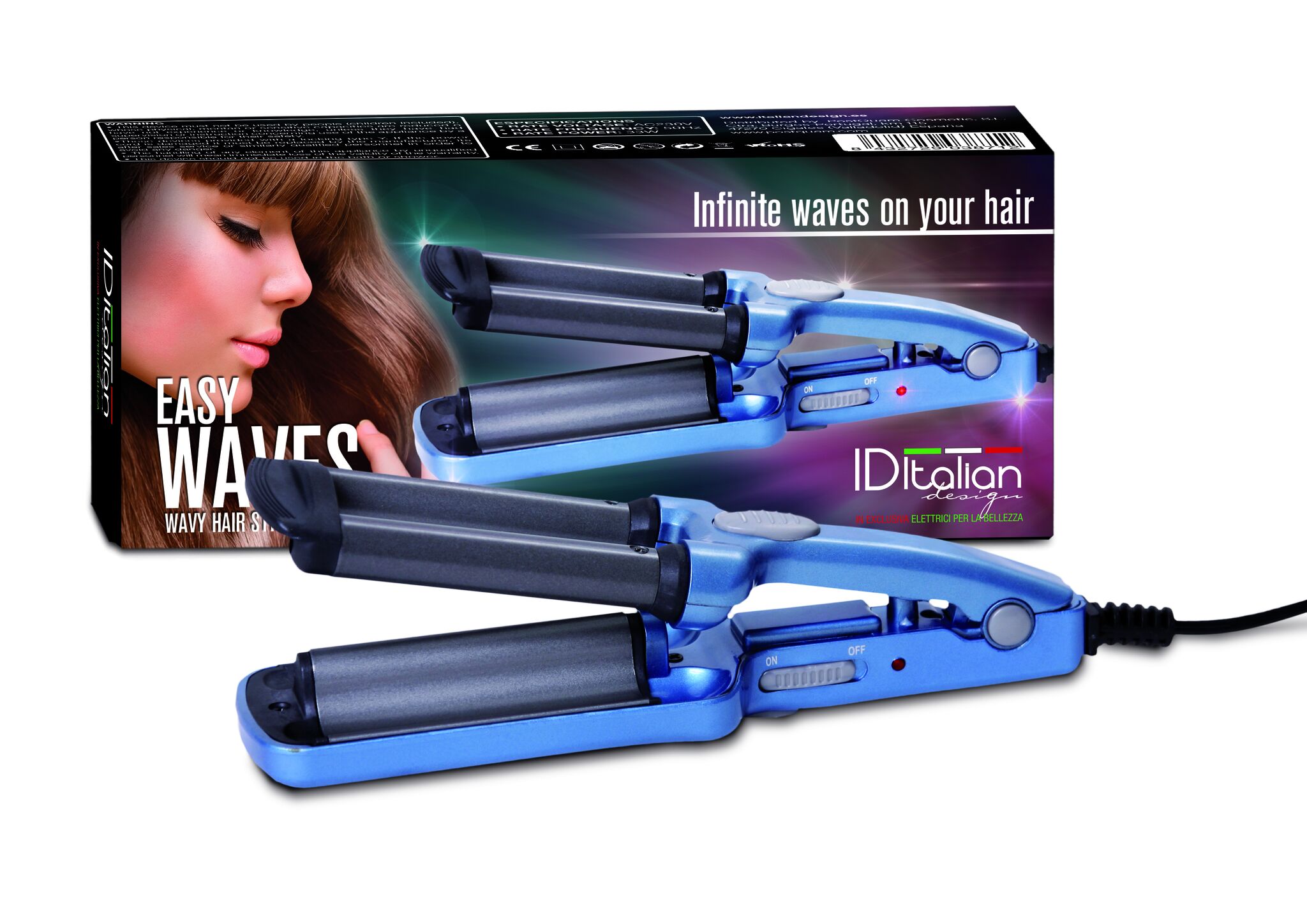 Italian Design Easy Waves Hair straightener