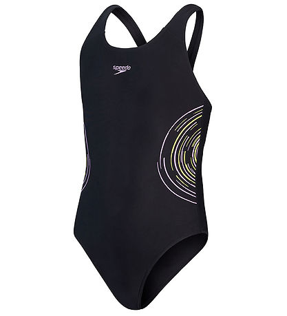 Speedo Bådedragt - Placmement - Blåck/Purple