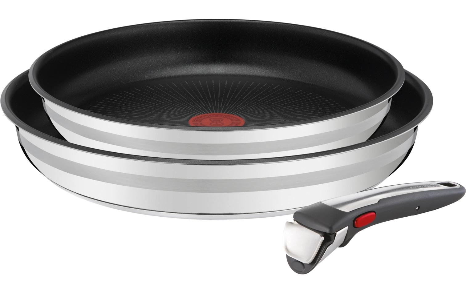Pfannen-Set Jamie Oliver Ingenio On 3-teilig 24 cm/28 cm<br>Platzsparendes und vielseitiges Kochgeschirr