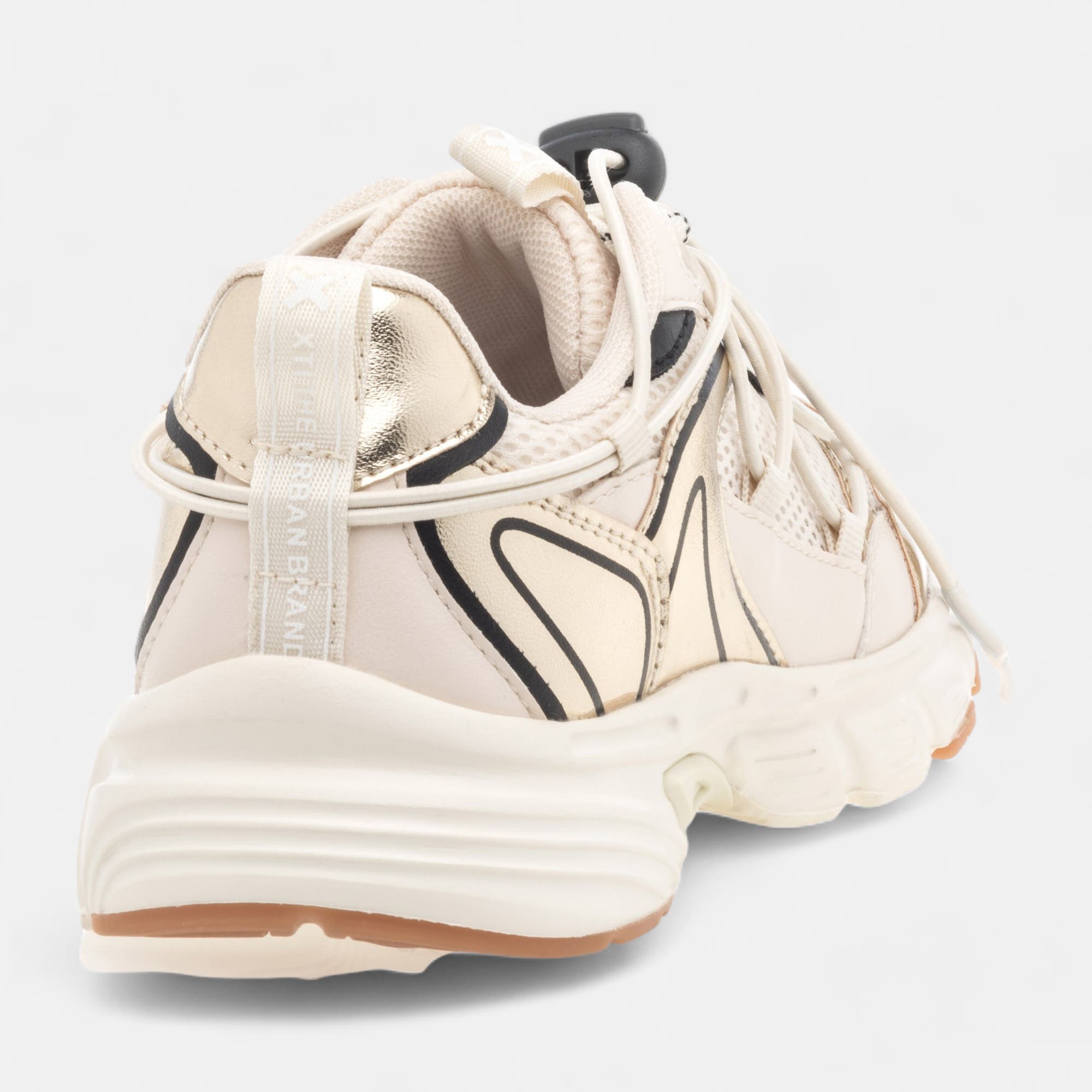 Baskets basses Femme or