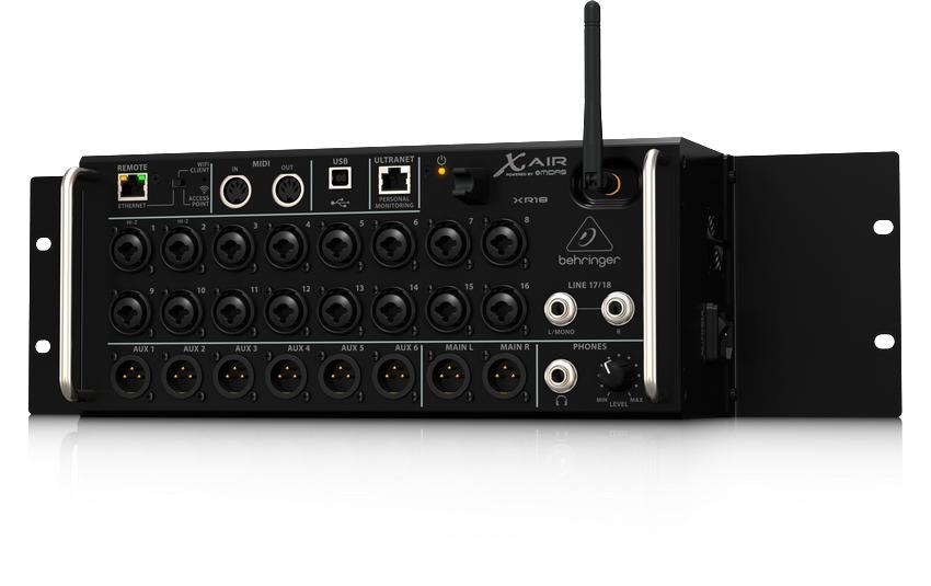 Mischpult X AIR XR18<br>Digitales Mischpult für Android und iPad Tablets
