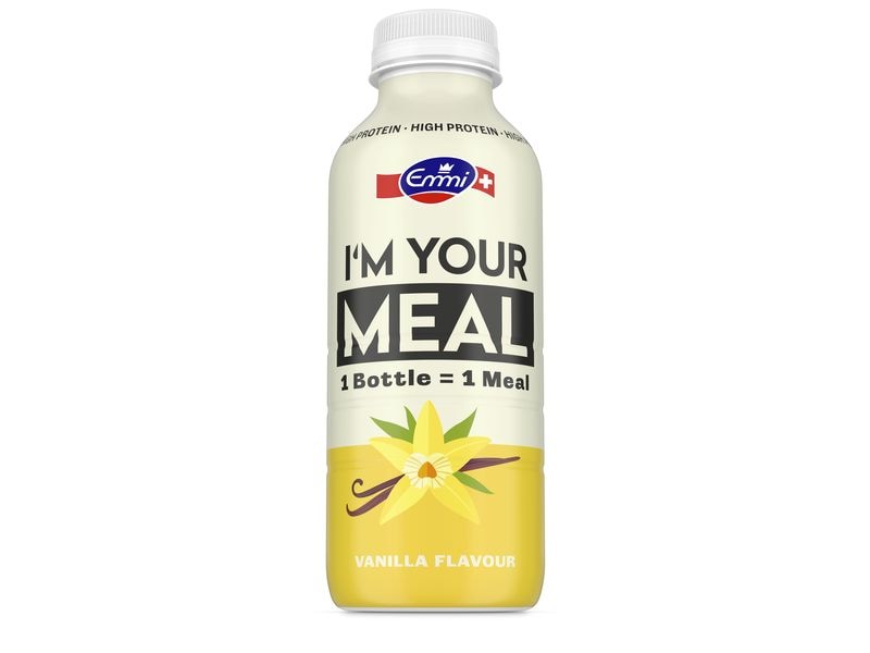 Emmi Trinkmahlzeit Vanille 6 x 500 ml Mahlzeitenersatz Vanille mit Vitaminen und Mineralstoffen