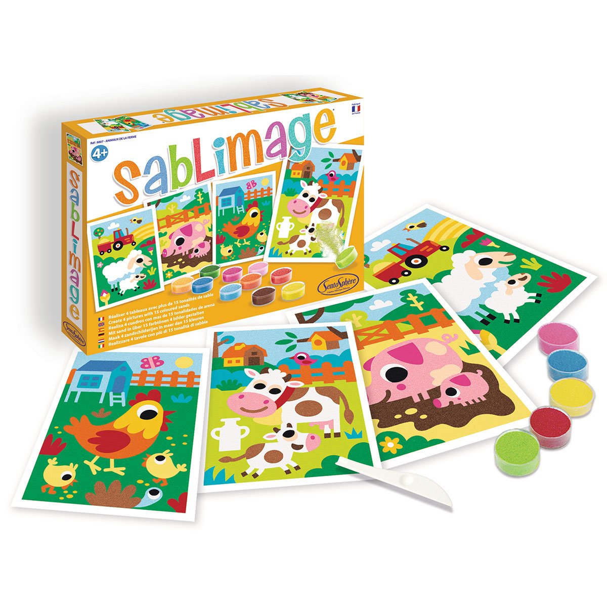 SABLIMAGE Animaux de la ferme