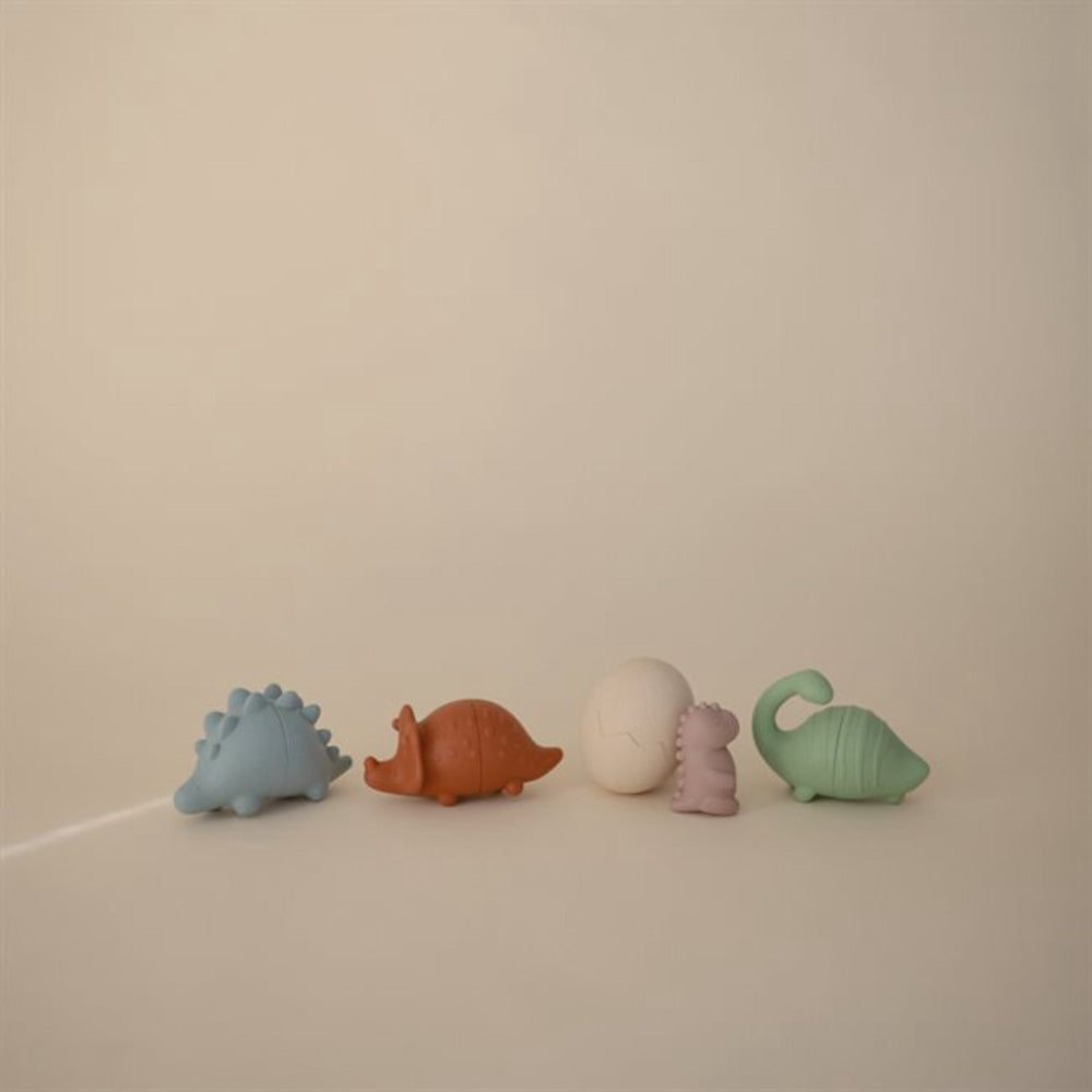Køb Mushie Dino Mold Free Badelegetøjssæt 5-Pak