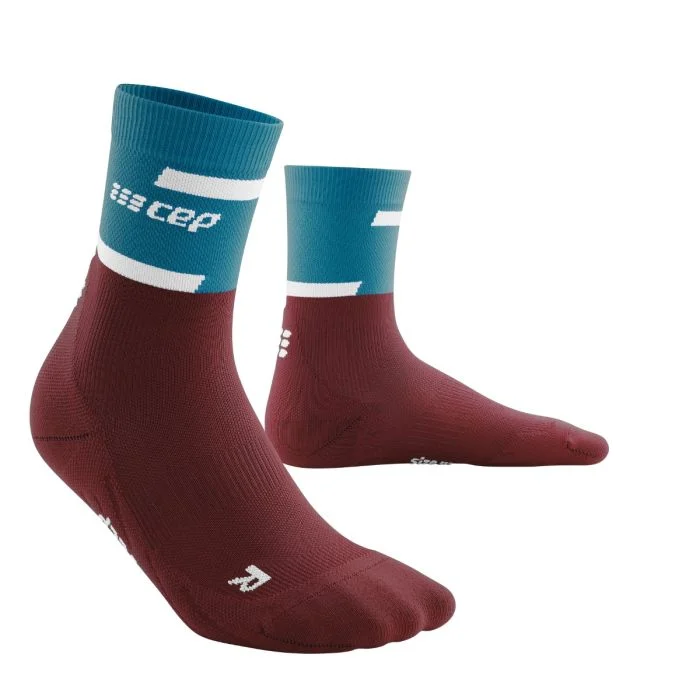 CEP Herre Strømper The Run Socks Mid Cut V4 Rød