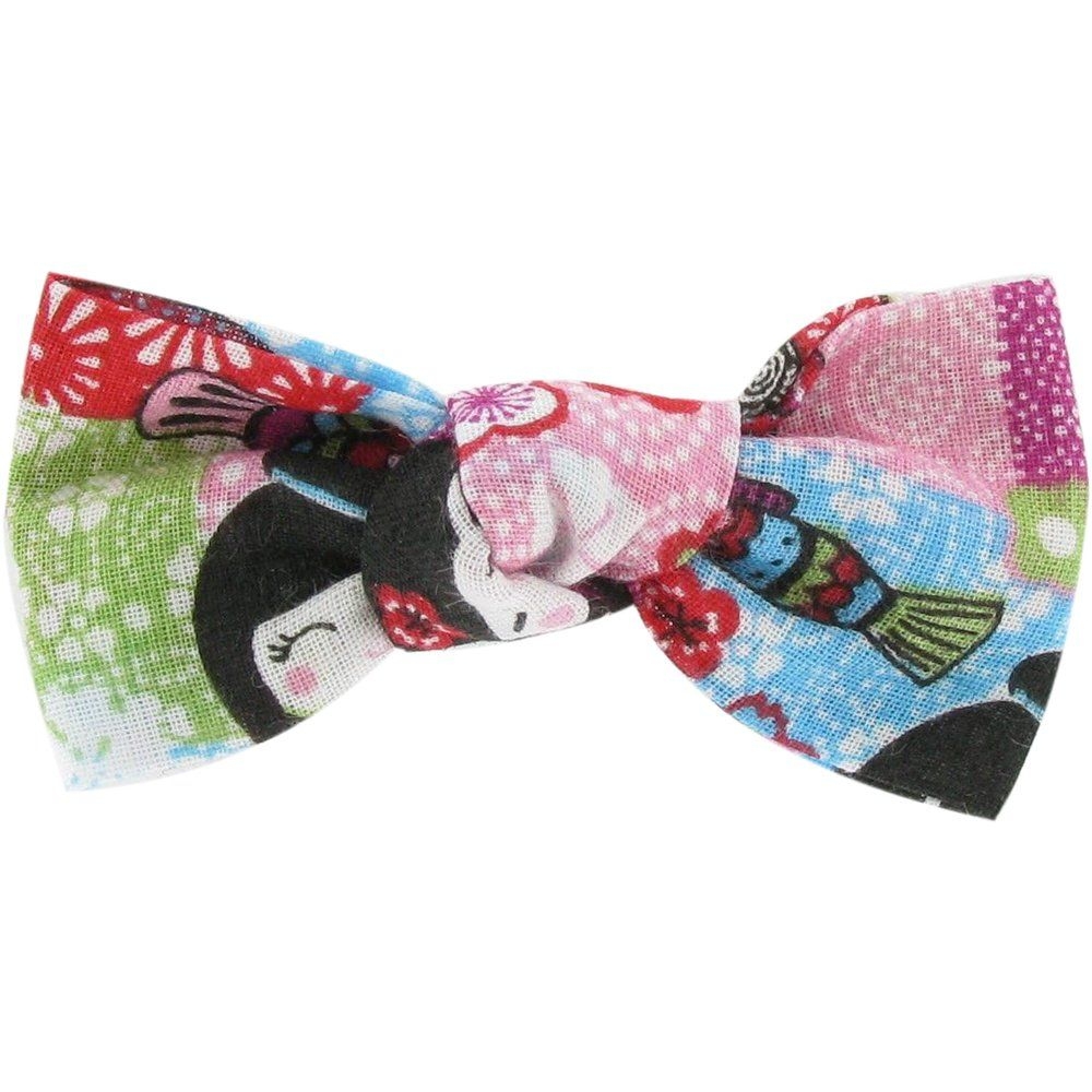 Barrette Petit Noeud Kokeshis