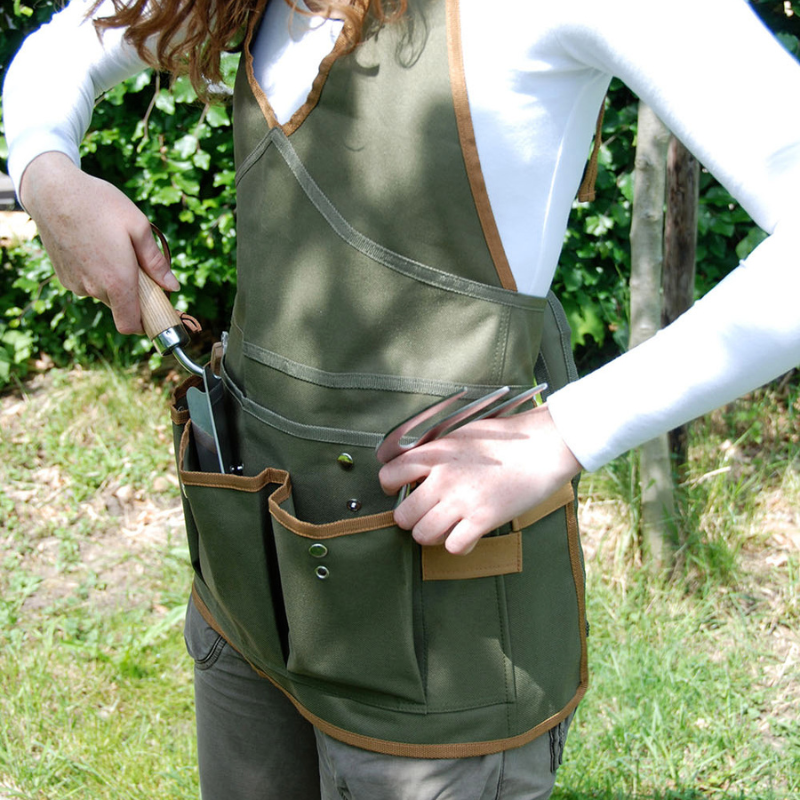 Tablier femme à outils de jardin