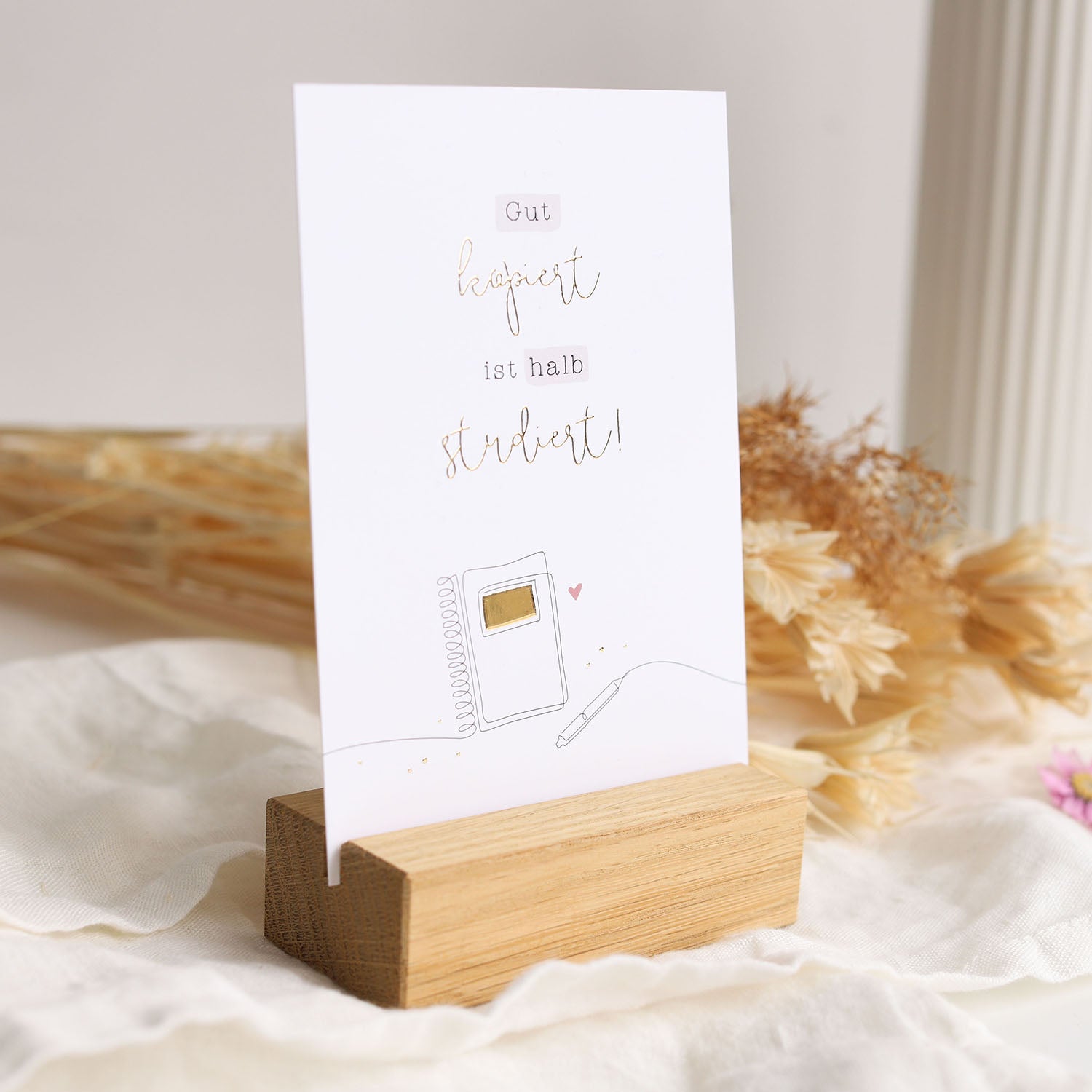 Postkarte „Gut kopiert