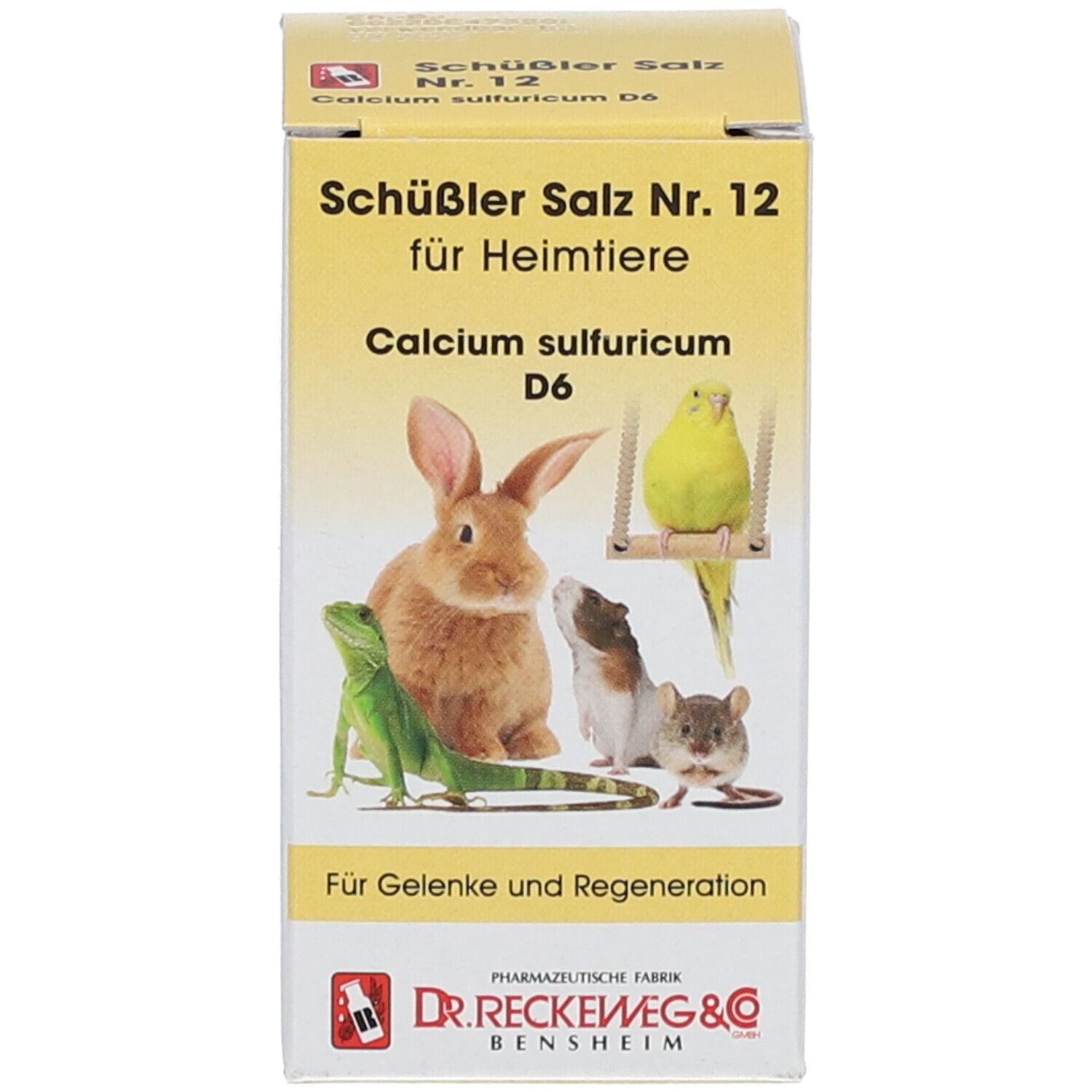 Schüßler Salz Nr. 12 für Heimtiere Calcium sulfuricum D6
