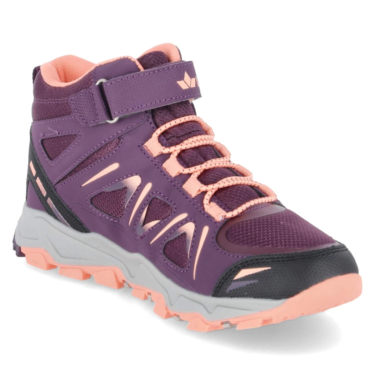LicoOutdoorboots ALLEN HIGH VS - bordeaux/pink