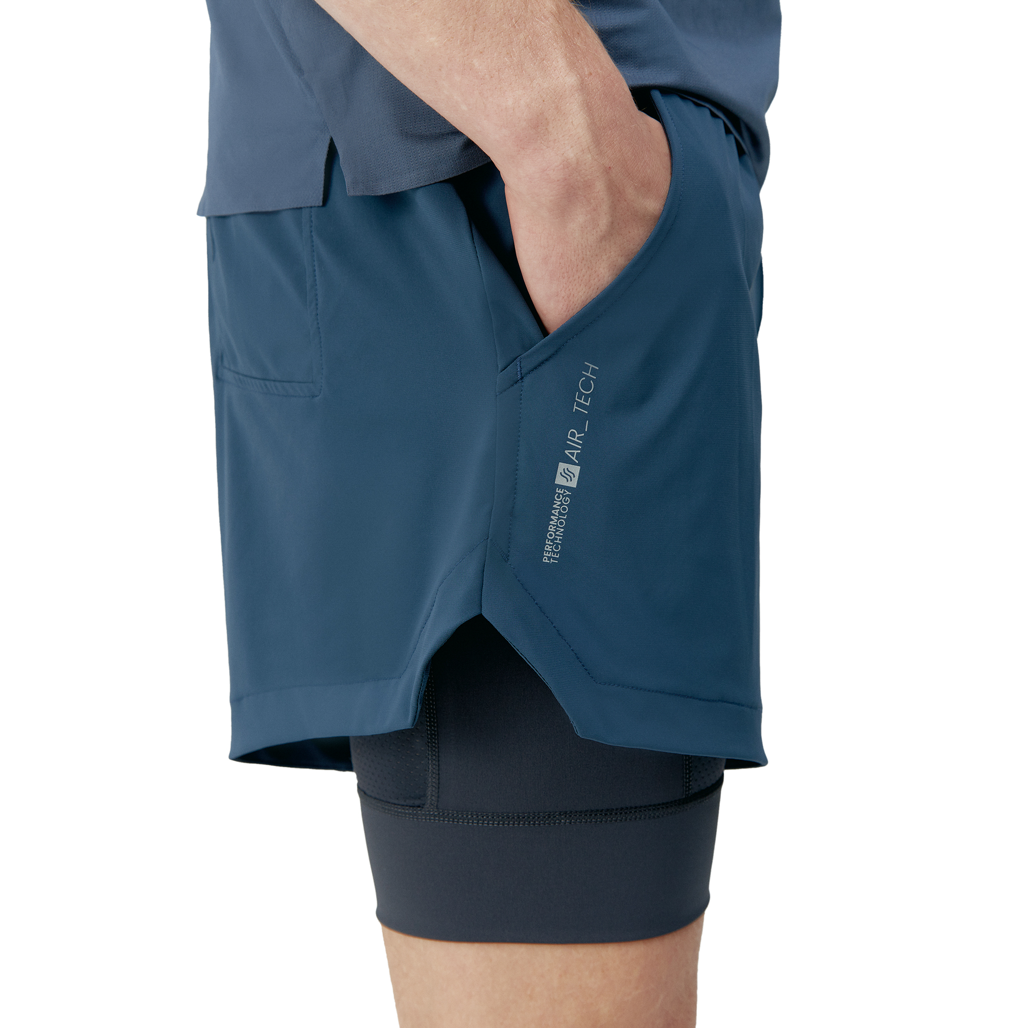 MASHU - Short de sport mashu | Bleu