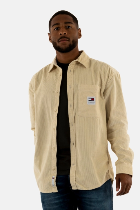 Chemise tommy jeans rlx chnky cordur acg newsprint