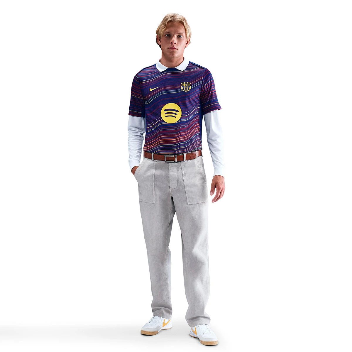 Camisola Nike FC Barcelona Pre-Match 2025-2026