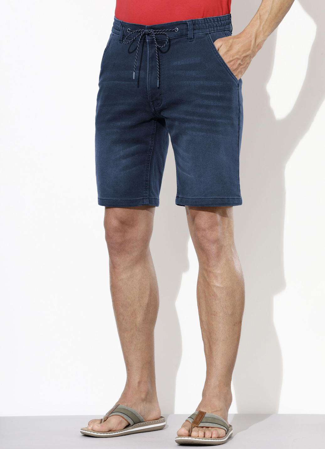 Legere Jeans-Bermudas in 3 Farben