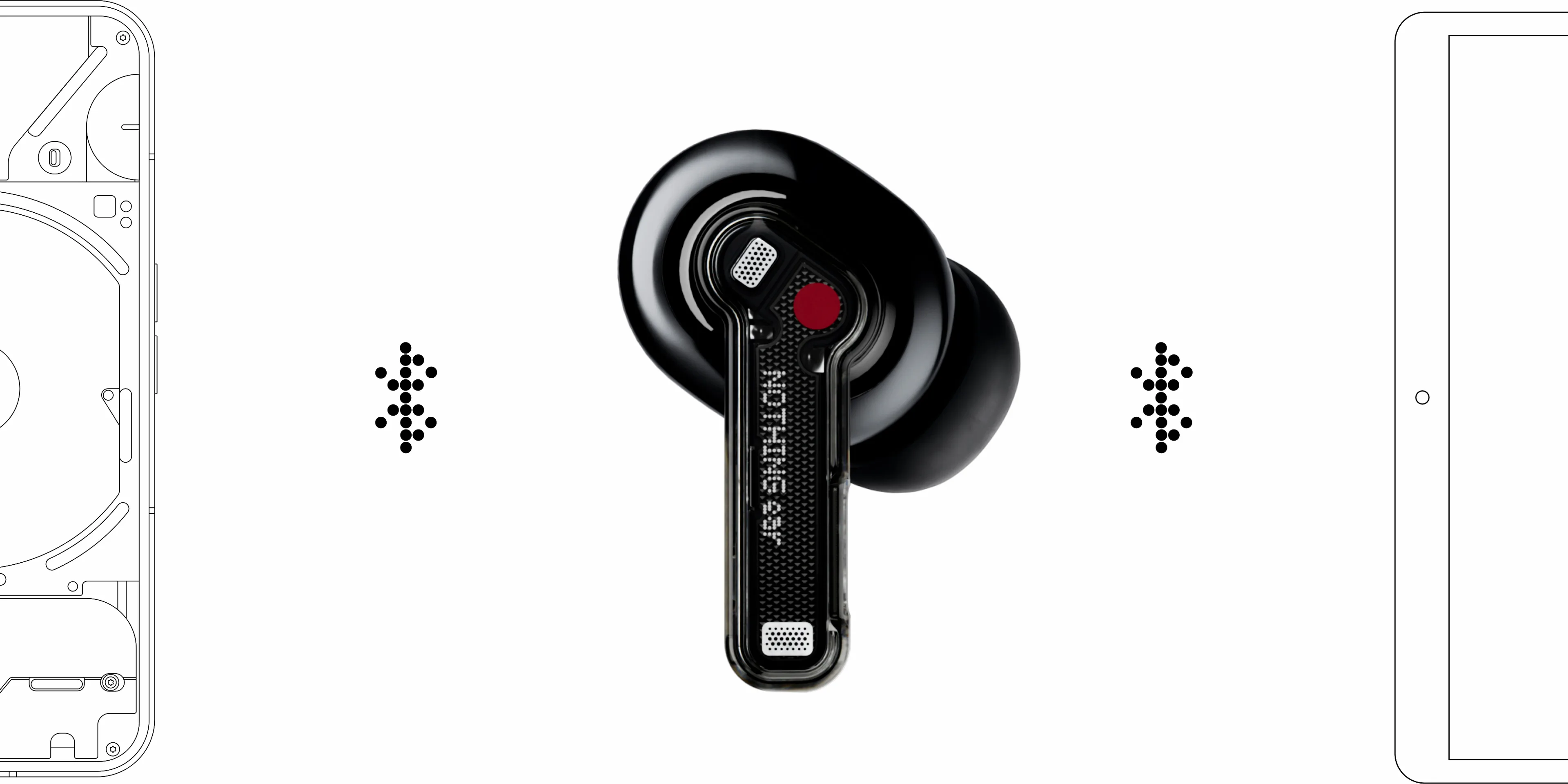 Nothing Ear Blanc Écouteurs True Wireless