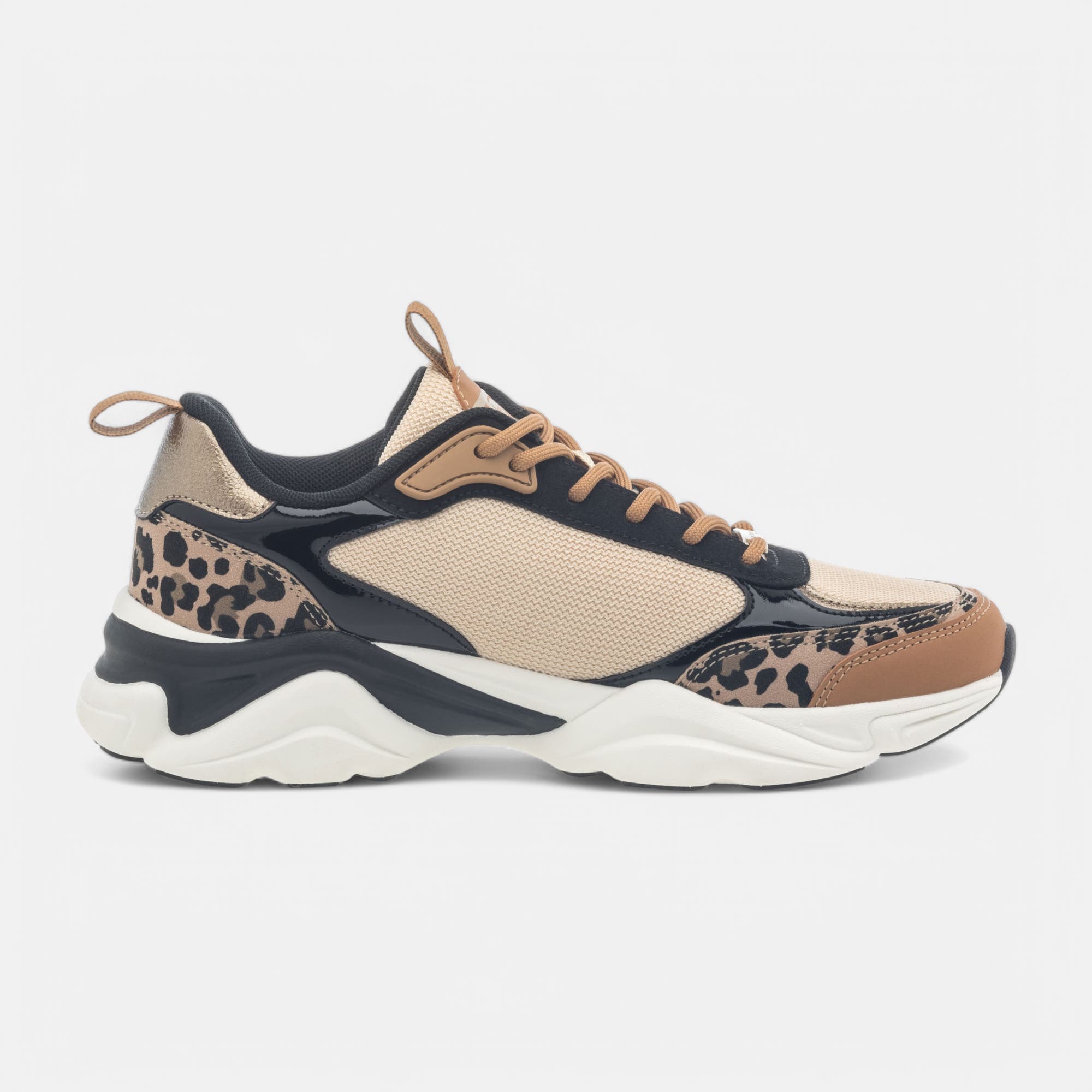 Baskets basses Femme beige