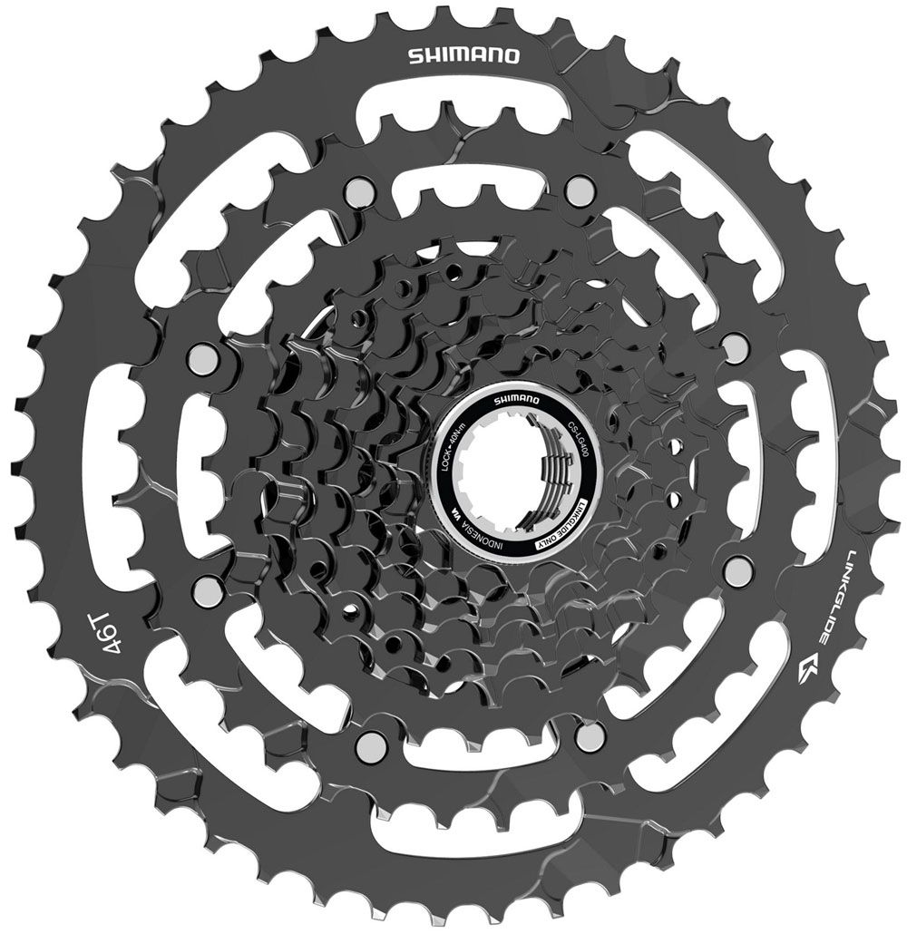 Shimano CUES CS-LG400 9-fach Linkglide Kassette kaufen | Bike-Discount