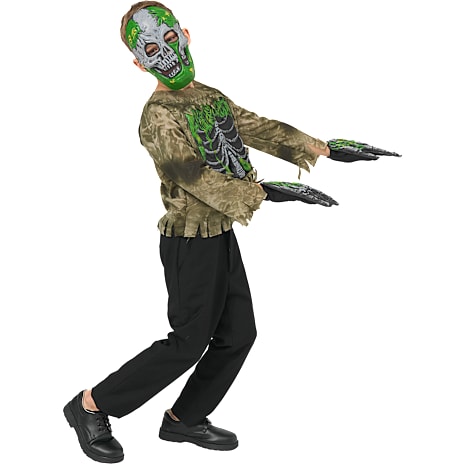 Halloween zombie kostume str. 140
