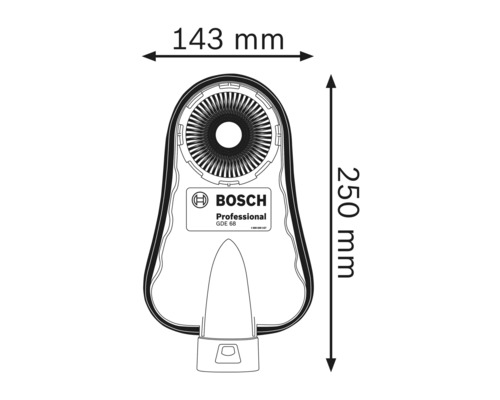 Bosch Professional GDE 68 afzuigkap