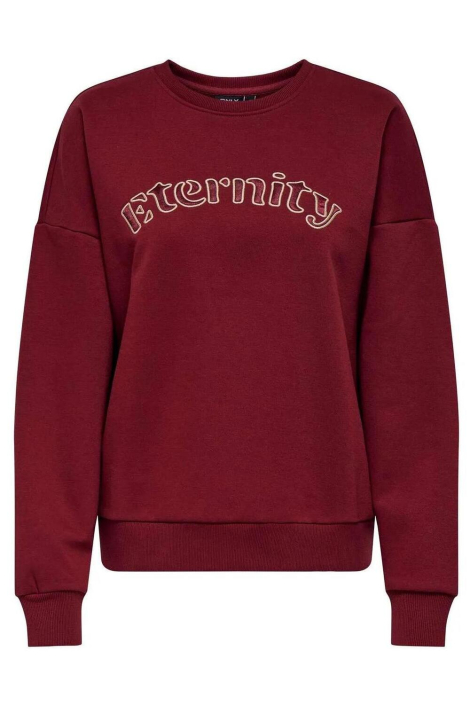 Only bordeaux dames sweater