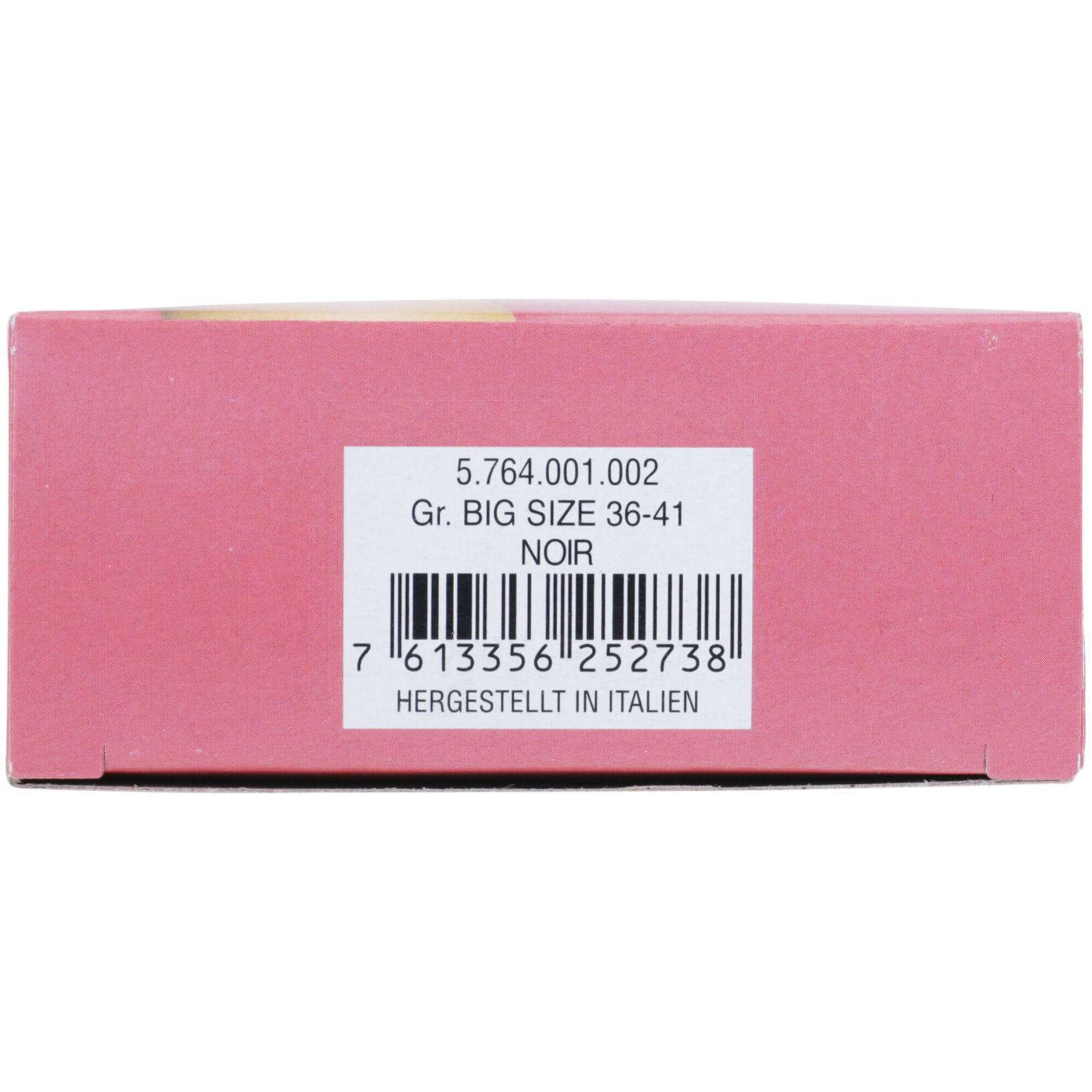 Prix Garantie Kniesocken Box big size noir