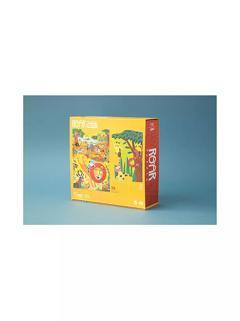 LONDJI Puzzle ROAR 36 Teile  gelb
